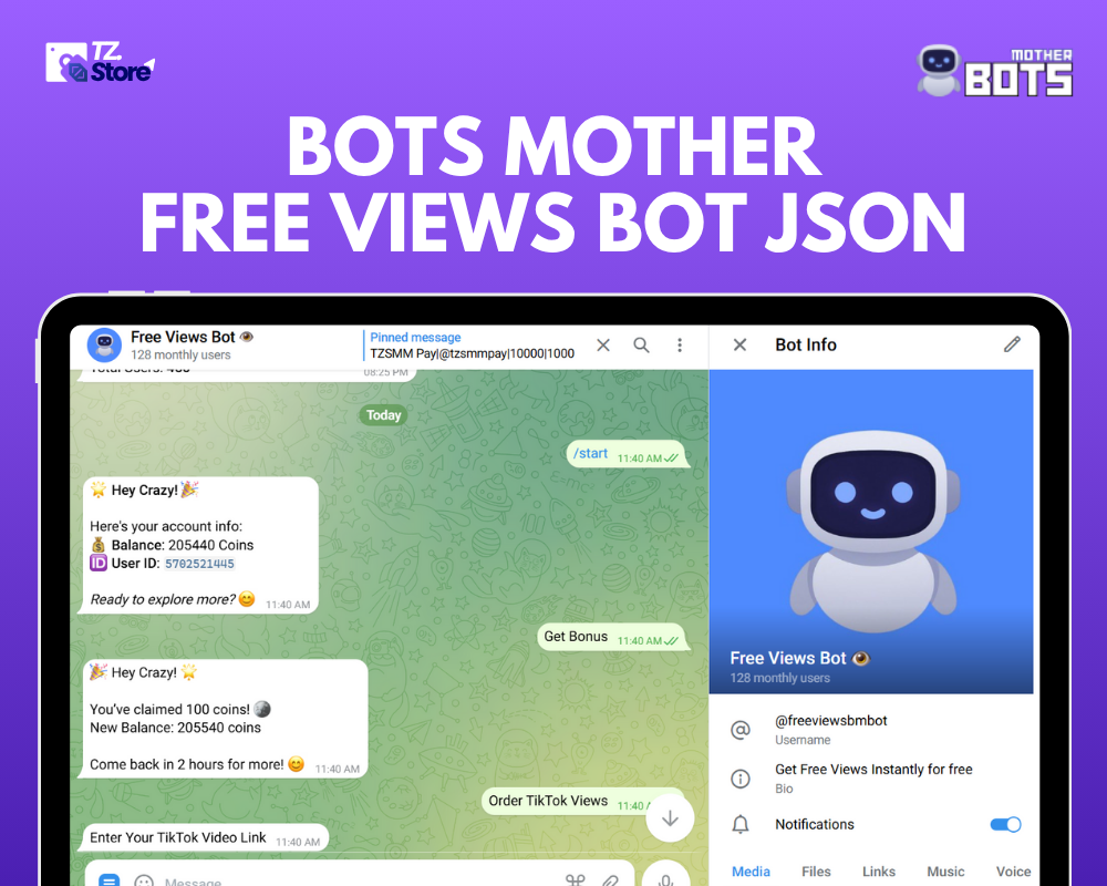 Free Views Bot Script Json